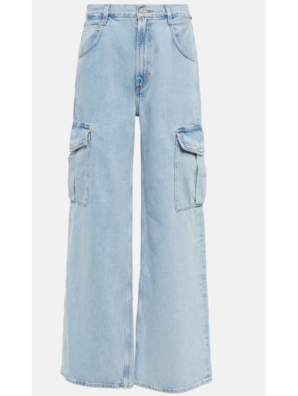 AGOLDE Minka Cargo Wide Leg Jeans - Women's 33